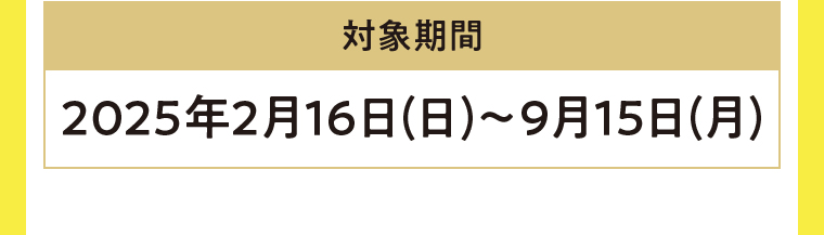 対象期間