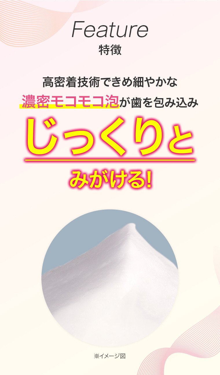 Feature じっくりとみがける