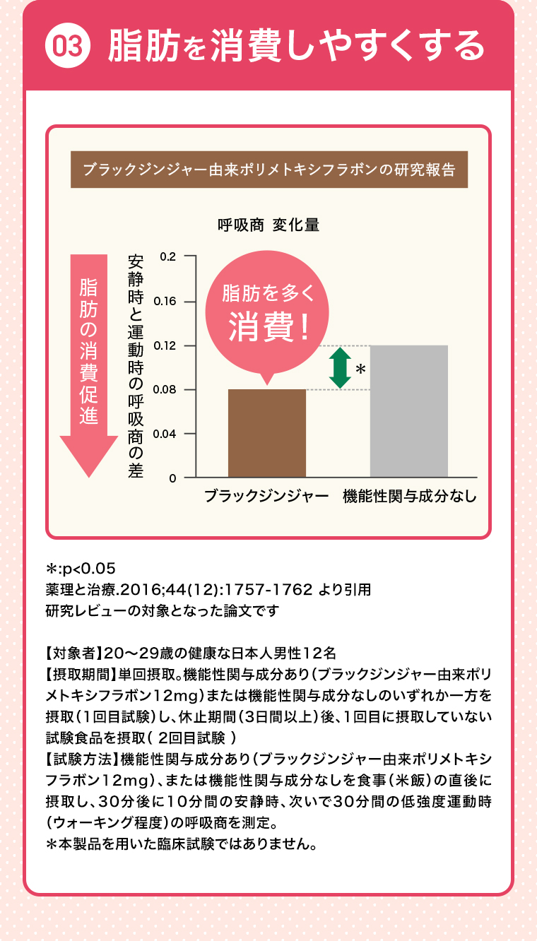 03 脂肪を消費しやすくする