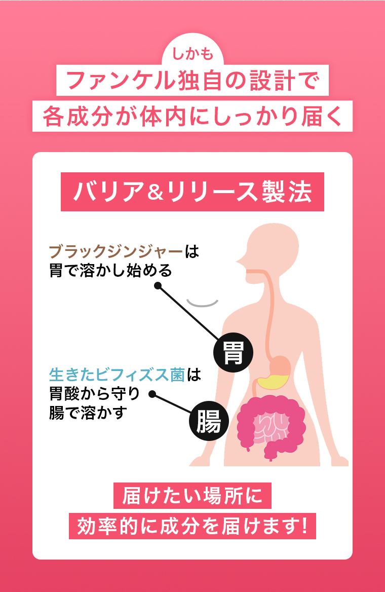バリアリリース製法