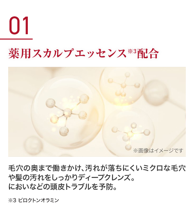01 薬用スカルプエッセンス配合