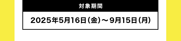 対象期間