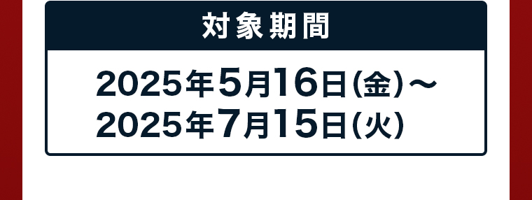 対象期間