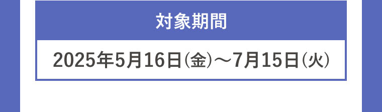 対象期間