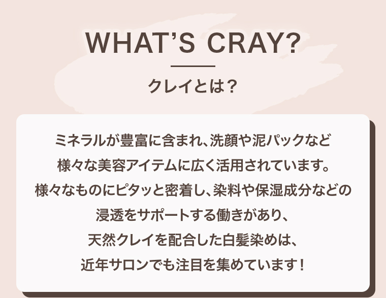 クレイとは？