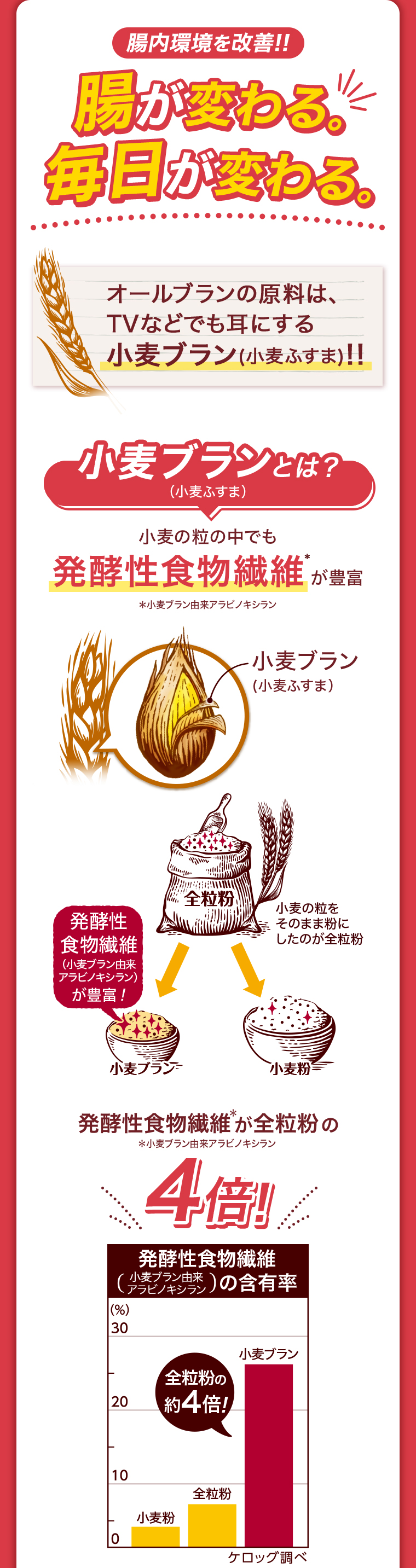 腸が変わる。毎日が変わる。
