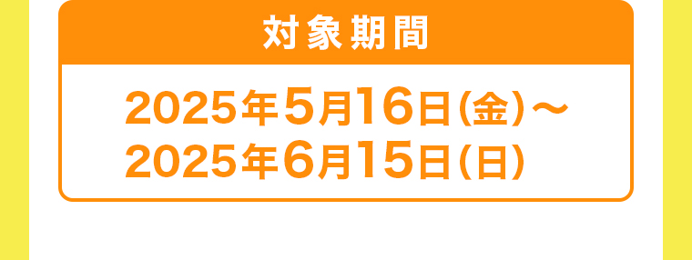 対象期間