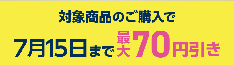 12月15日まで最大300円引き