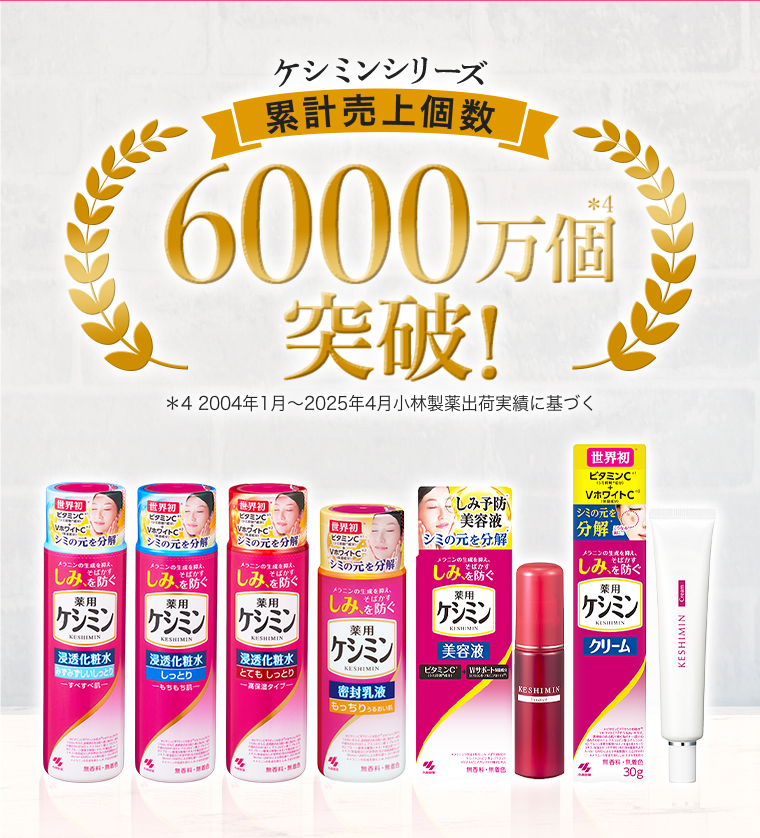 6000万個突破