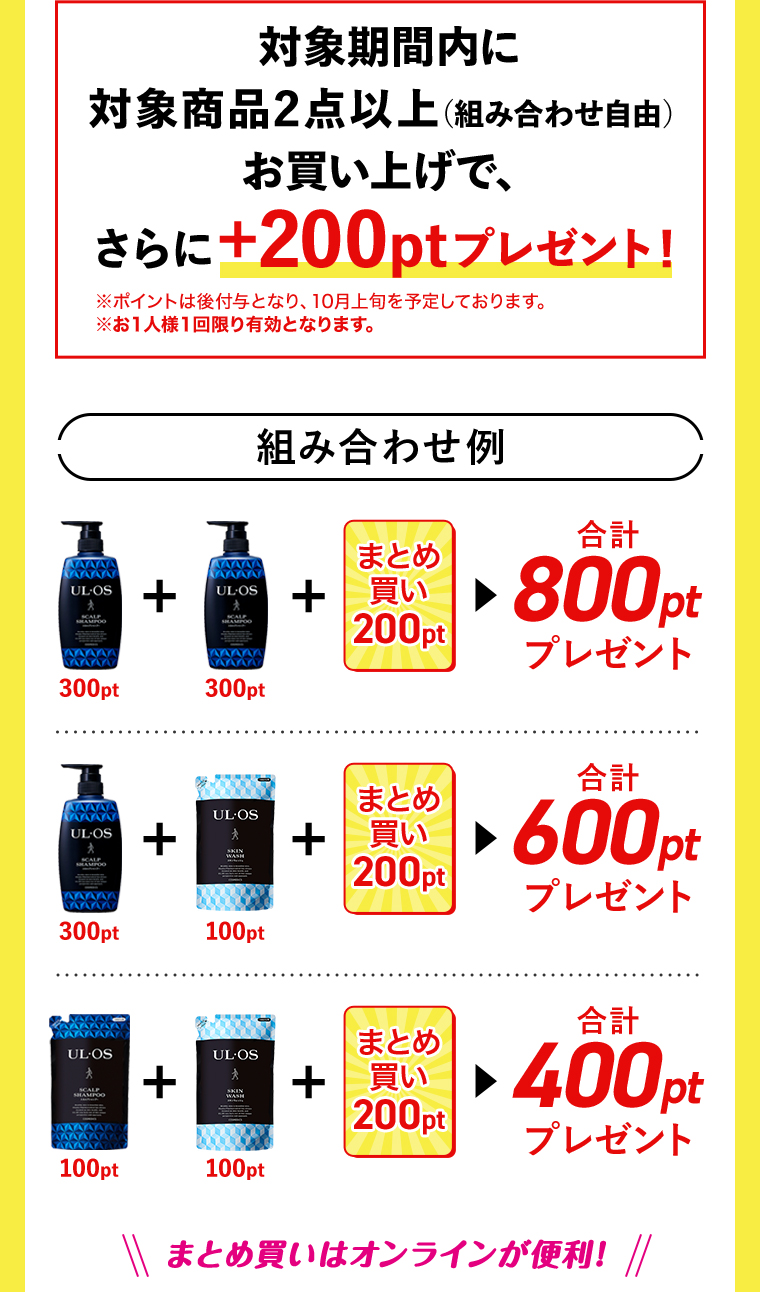 組み合わせ例