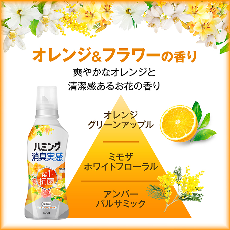 オレンジ＆フラワーの香り