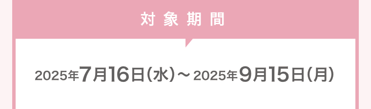 対象期間