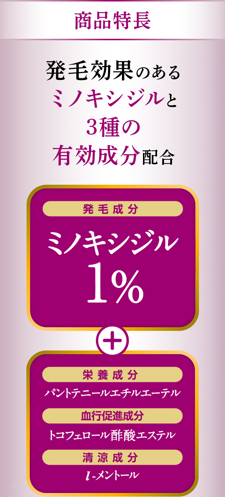 商品特長