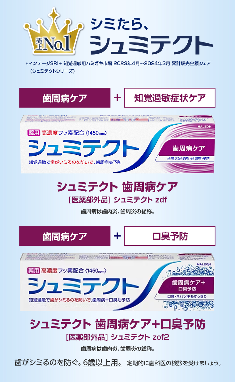 シミたら、シュミテクト