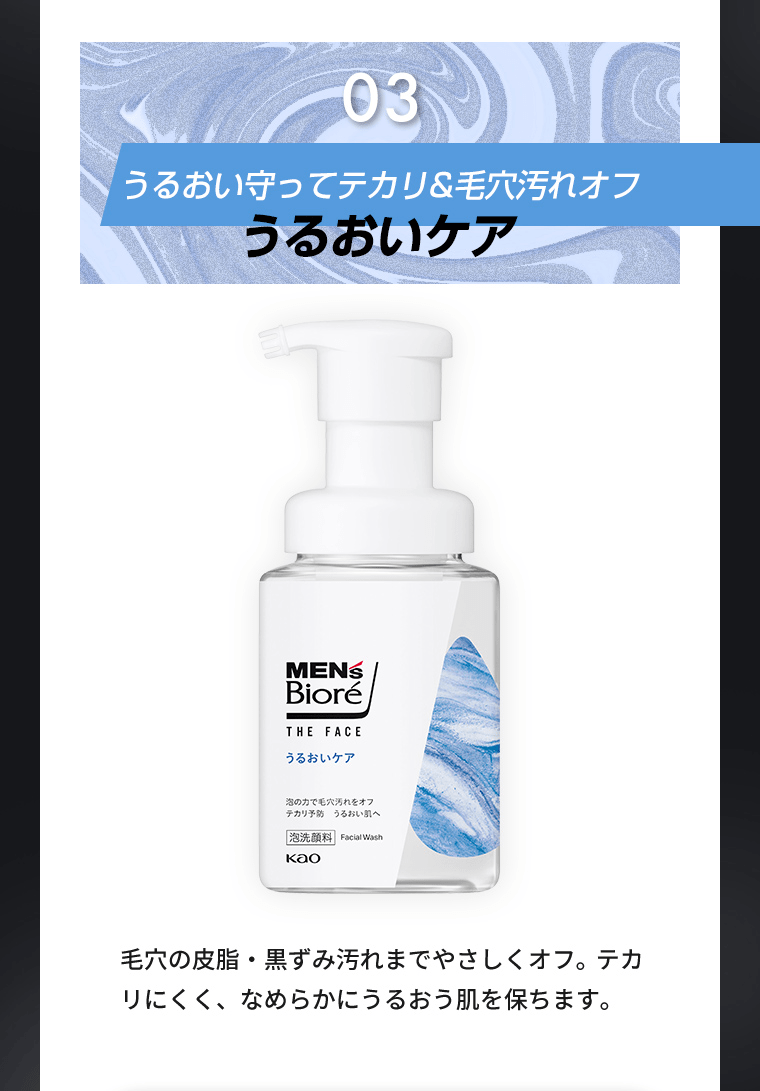 うるおい守ってテカリ＆毛穴汚れオフうるおいケア