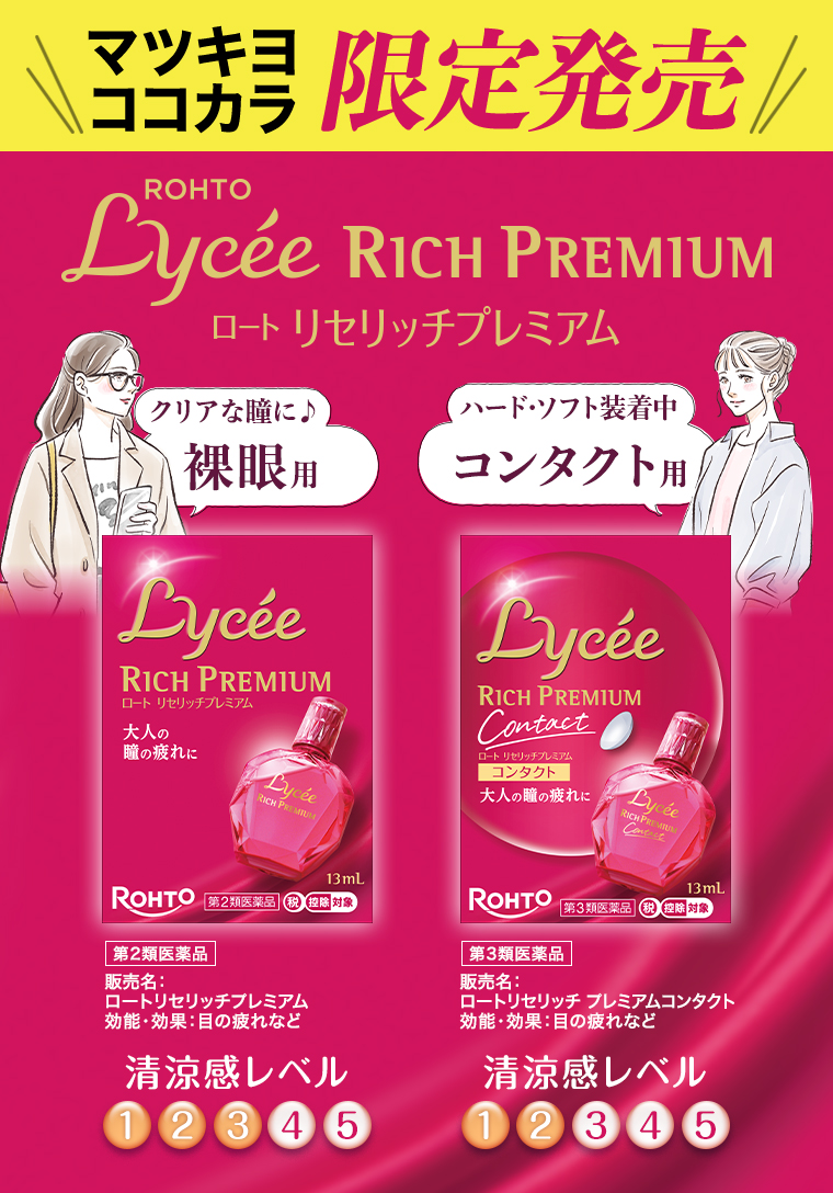 裸眼用 コンタクト用