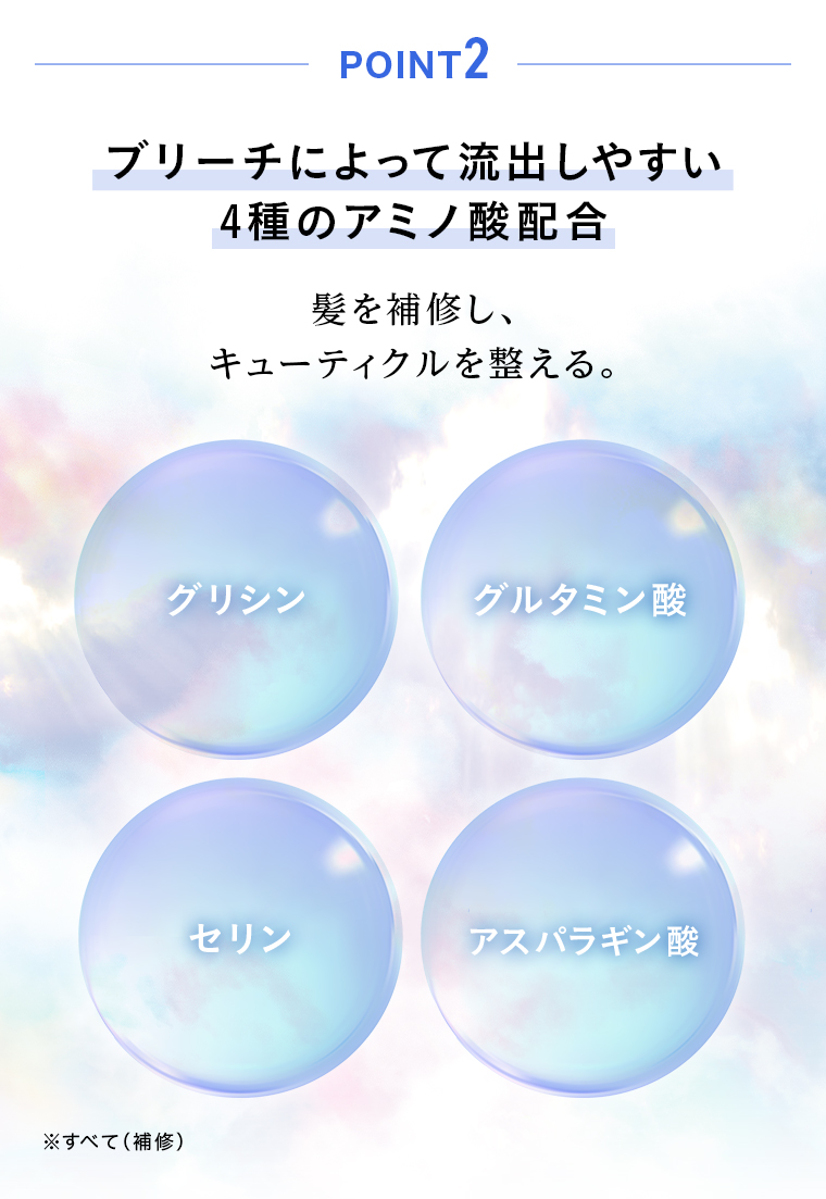 POINT02 4種のアミノ酸配合
