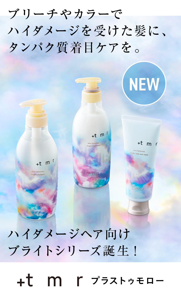 ハイダメージヘア向け ブライトシリーズ誕生！