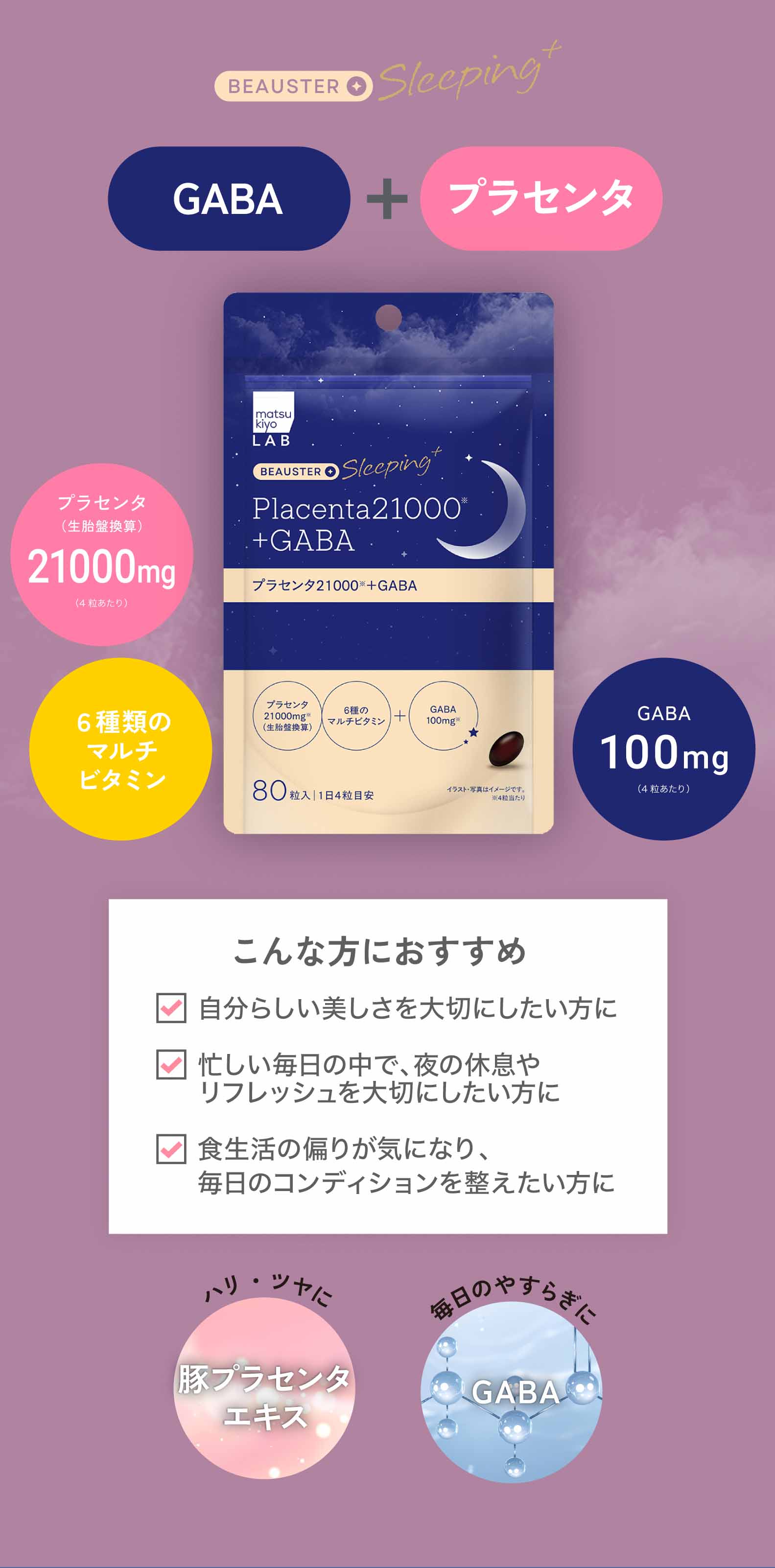 GABA＋プラセンタ