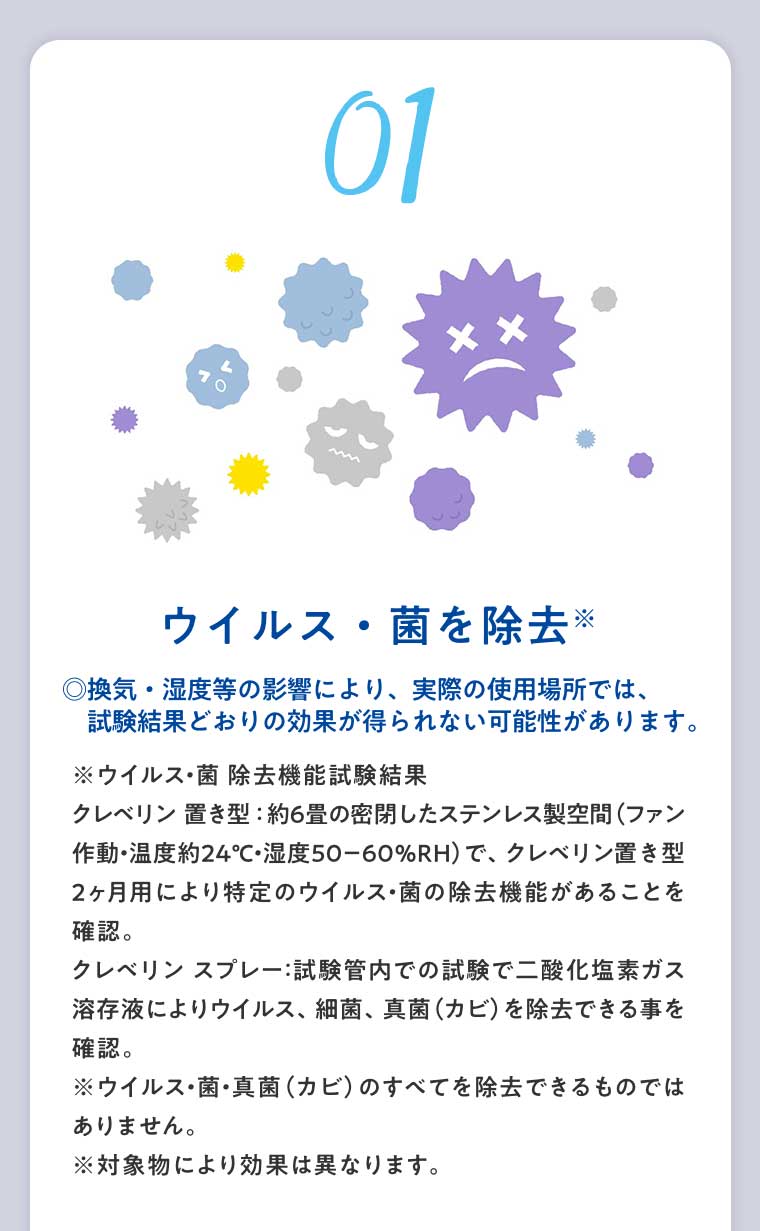 01 ウイルス・菌を除去