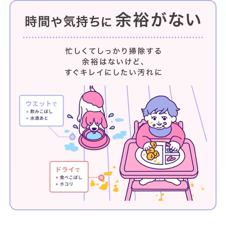 時間や気持ちに余裕がない