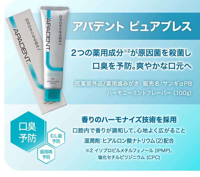 アパデント ピュアブレス
