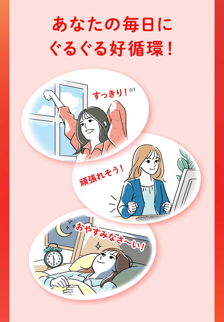 あなたの毎日にぐるぐる好循環!