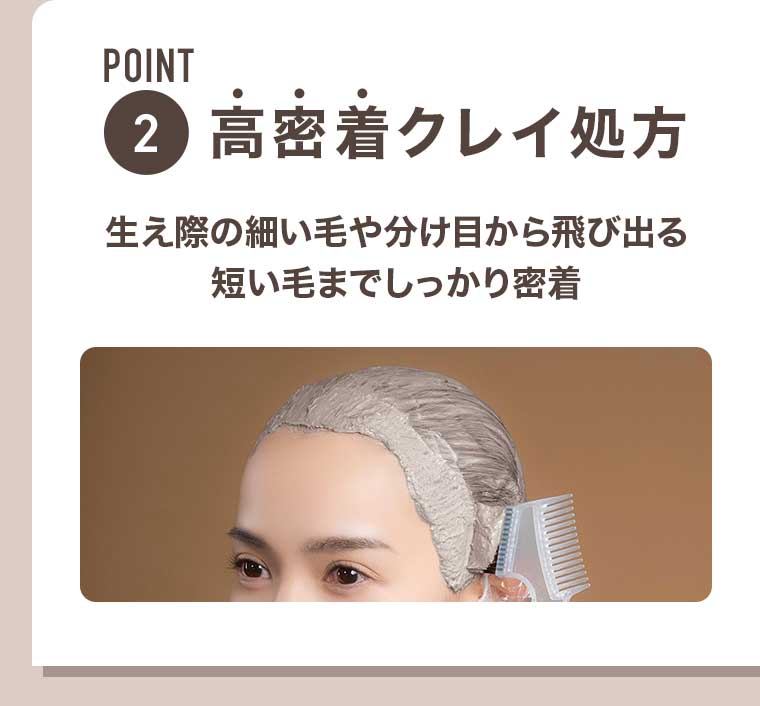 POINT2 高密着クレイ処方