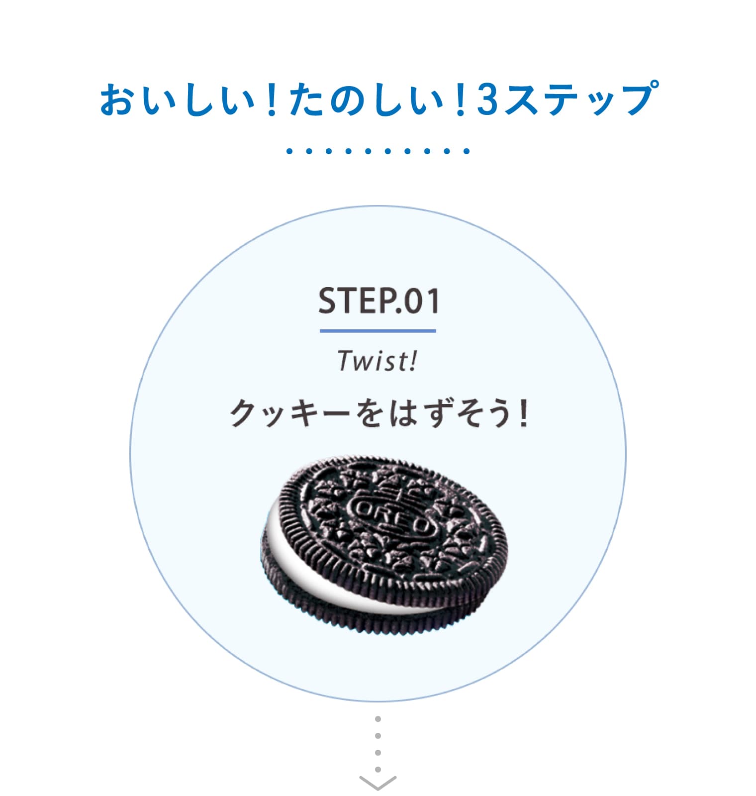 おいしい！たのしい！3ステップ STEP01