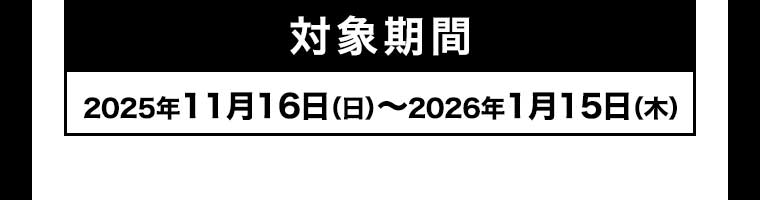 対象期間