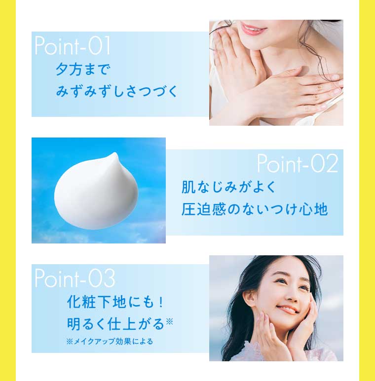 Point-01 夕方までみずみずしさつづく