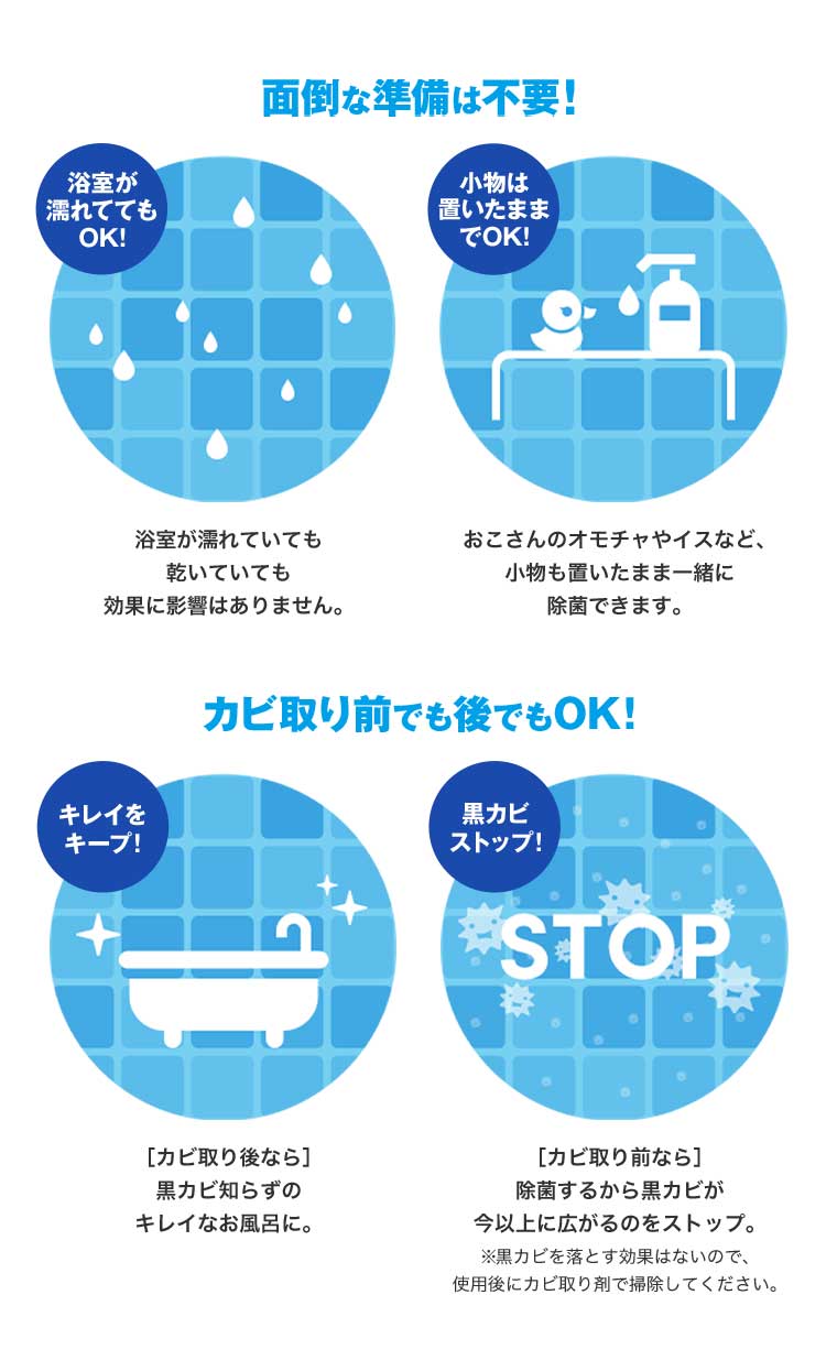 面倒な準備は不要!