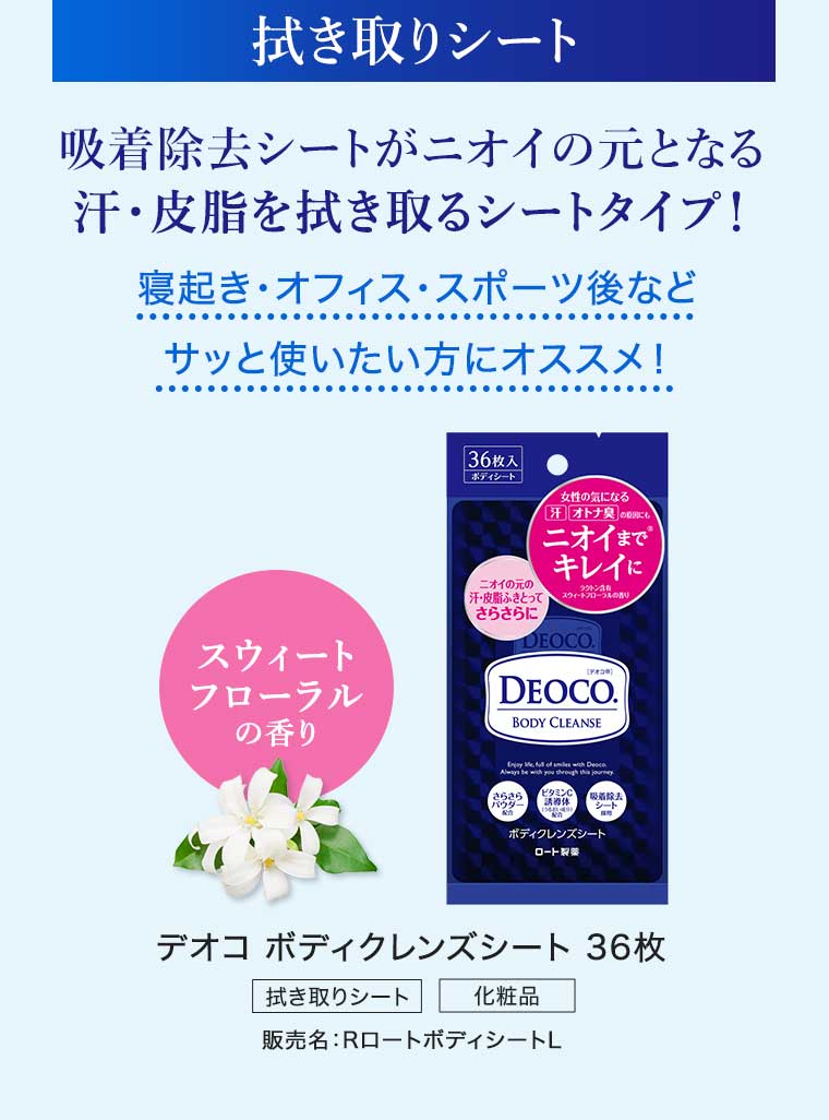 拭き取りシート