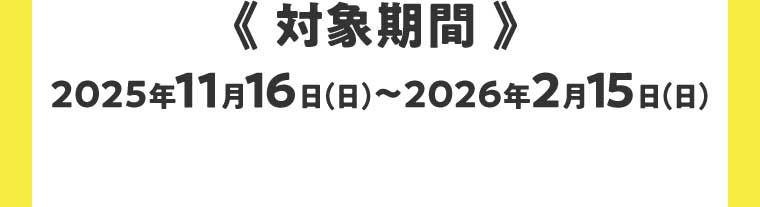 対象期間