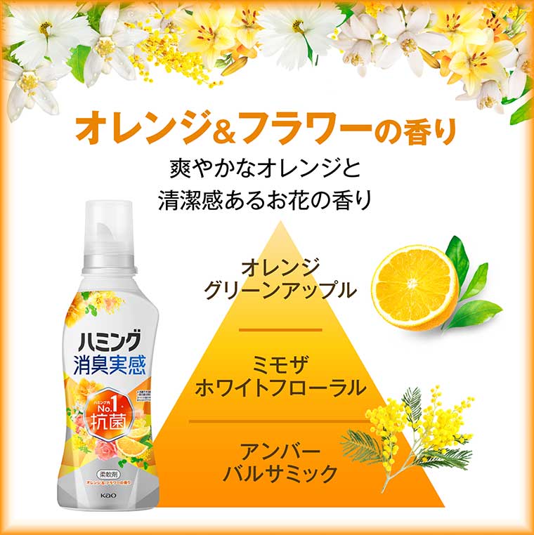 オレンジ&フラワーの香り