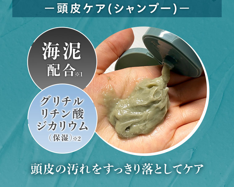 頭皮ケア シャンプー 頭皮の汚れをすっきり落としてケア