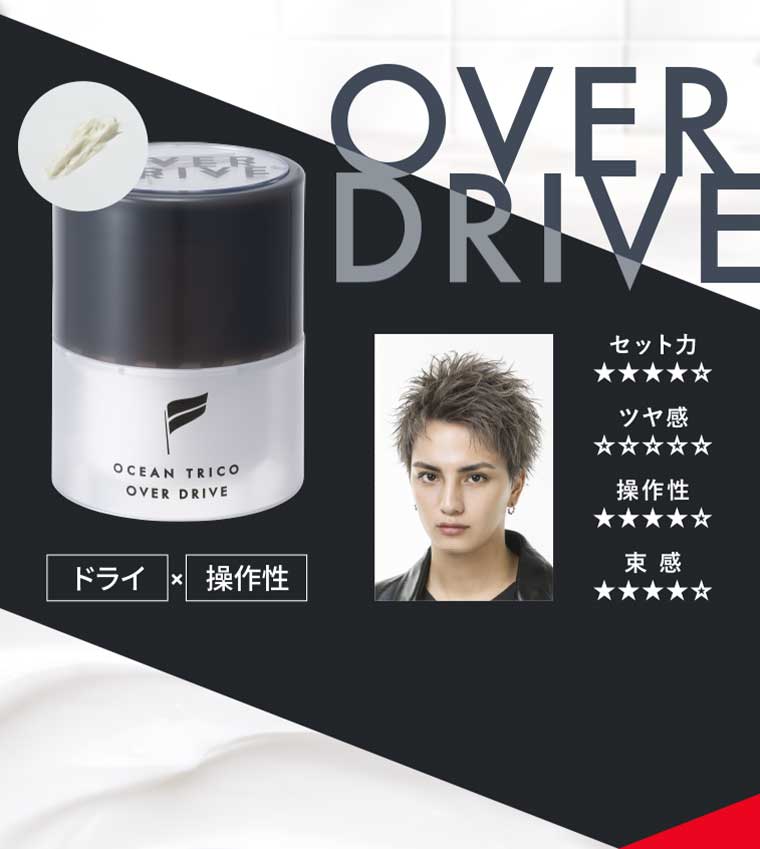 OVER DRIVE ドライ × 操作性
