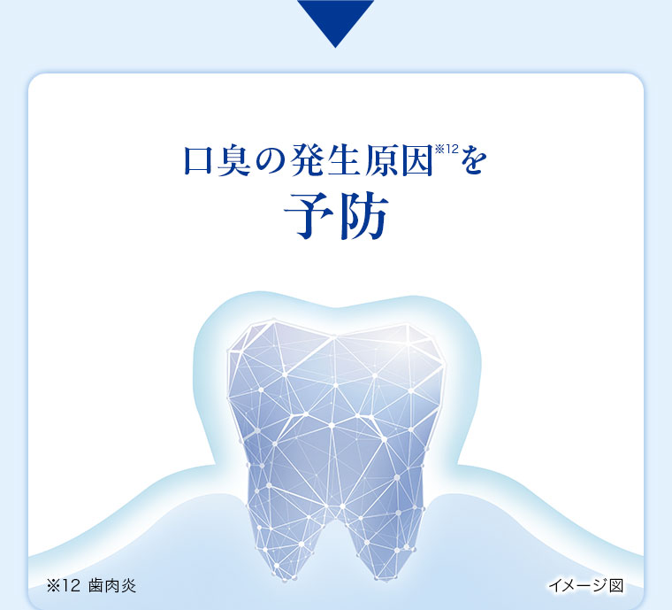 口臭の発生原因を予防