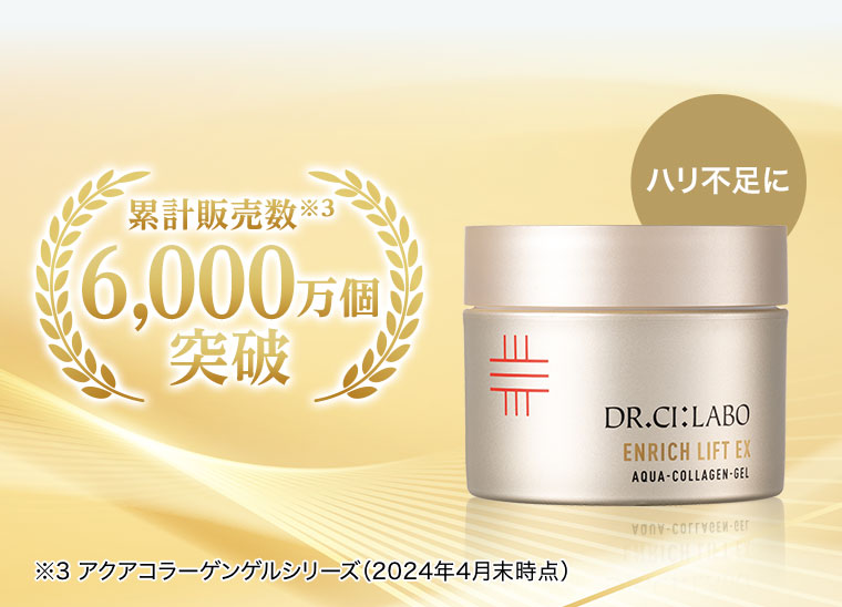 累計販売数 6,000万個突破