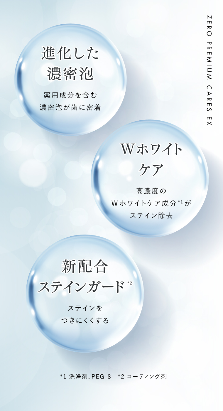 進化した濃密泡