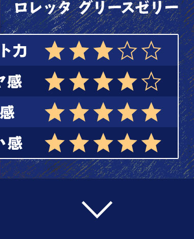 ロレッタ グリースゼリー。図(本画像をご確認ください)。