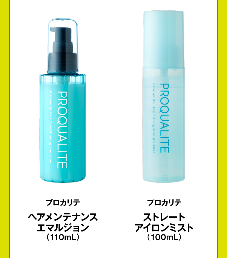 ヘアメンテナンスエマルジョン（110mL）/ストレートアイロンミスト（100mL）