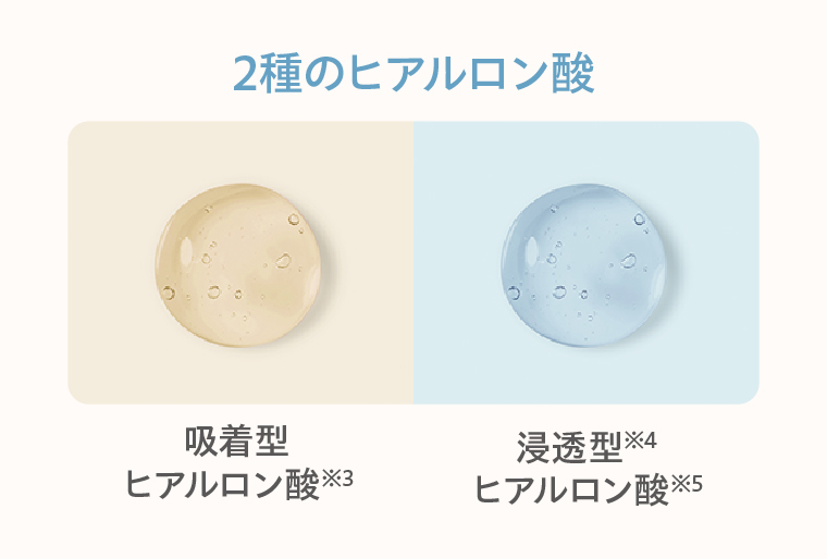 2種のヒアルロン酸