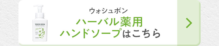 ウォシュボン ハーバル薬用 ハンドソープはこちら。