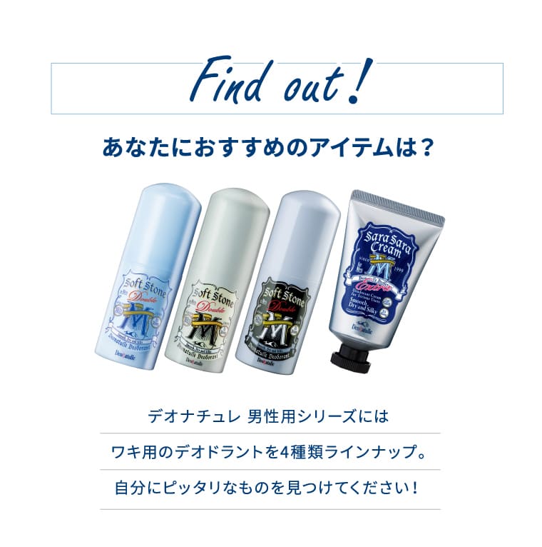 Find out! あなたにおすすめのアイテムは？