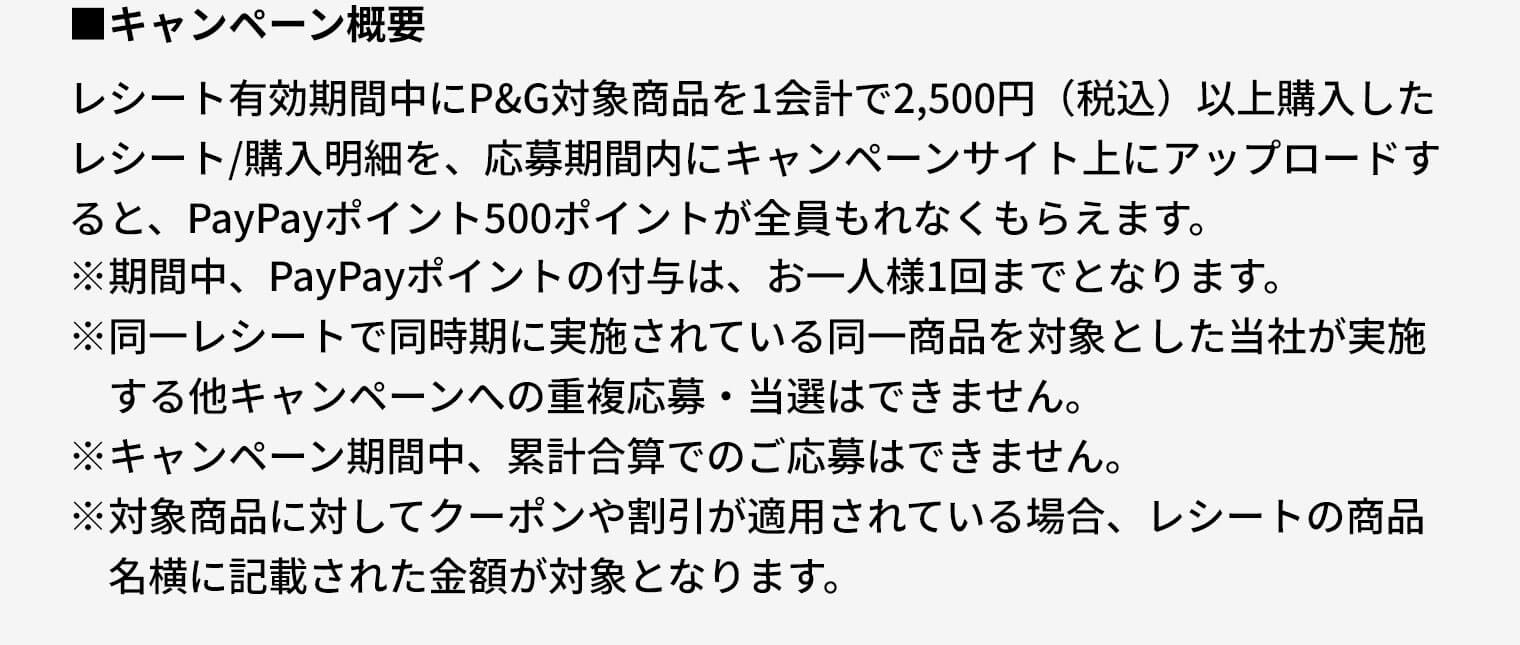 キャンペーン概要