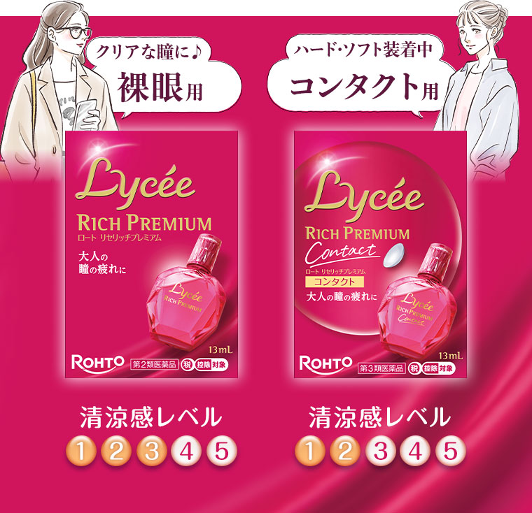 クリアな瞳に♪裸眼用