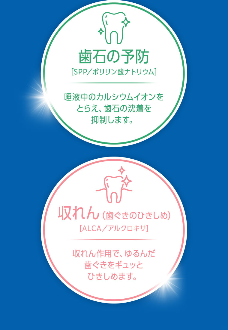 歯石の予防