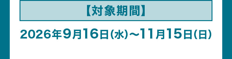 対象期間