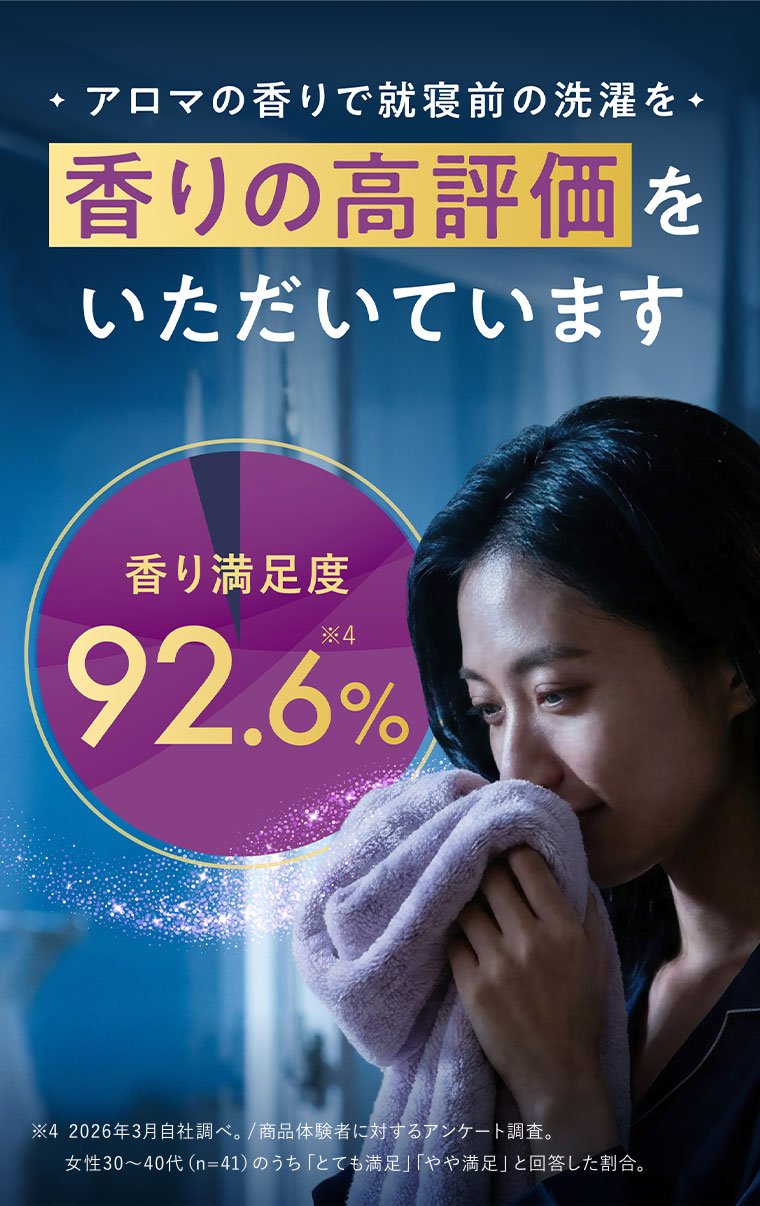 香りの高評価をいただいています
